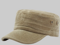 Vintage Wash Beige Military Hat
